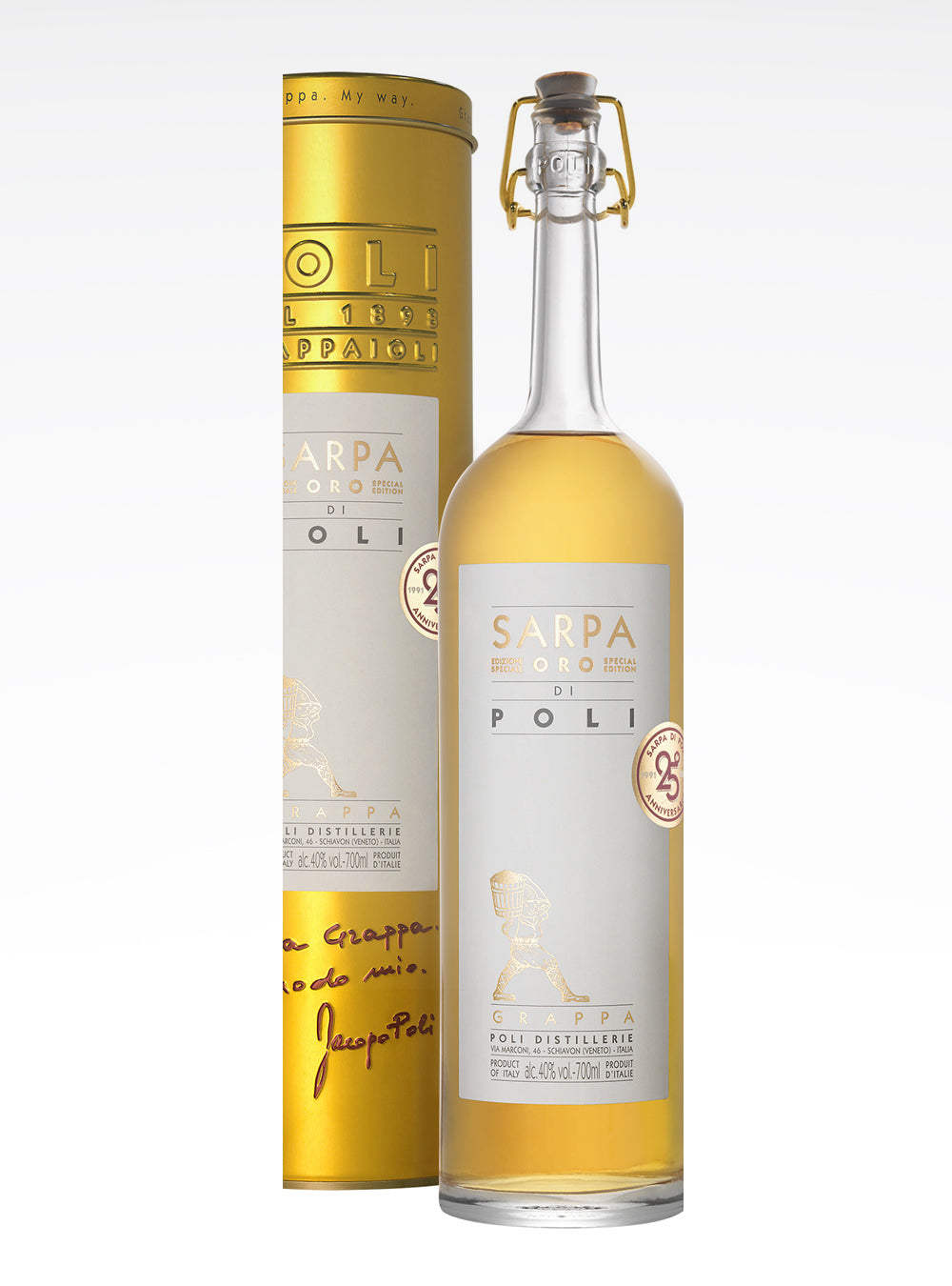 GRAPPA SARPA ORO