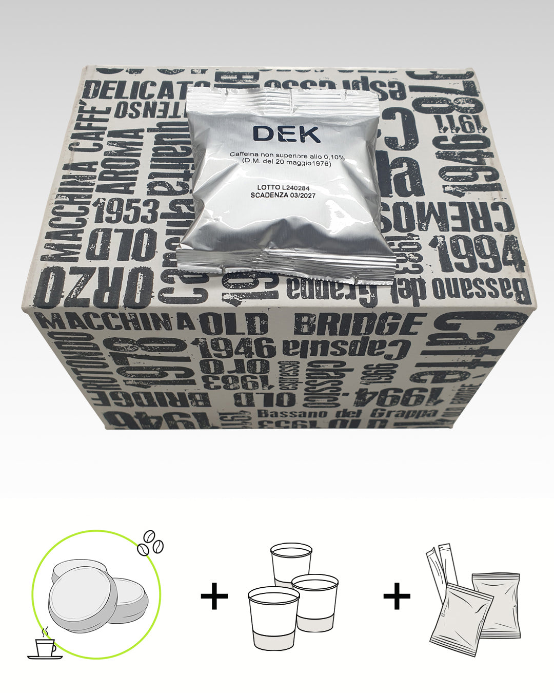 50/100/200 Capsule DEKA Old-Bridge (KIT)