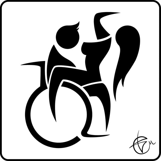 DISABILITY SEX - outline e colore pieno